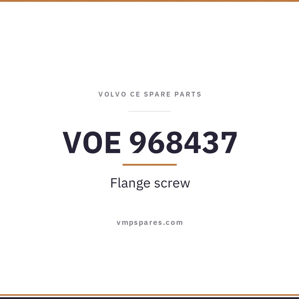 VOE 968437 – Flange screw