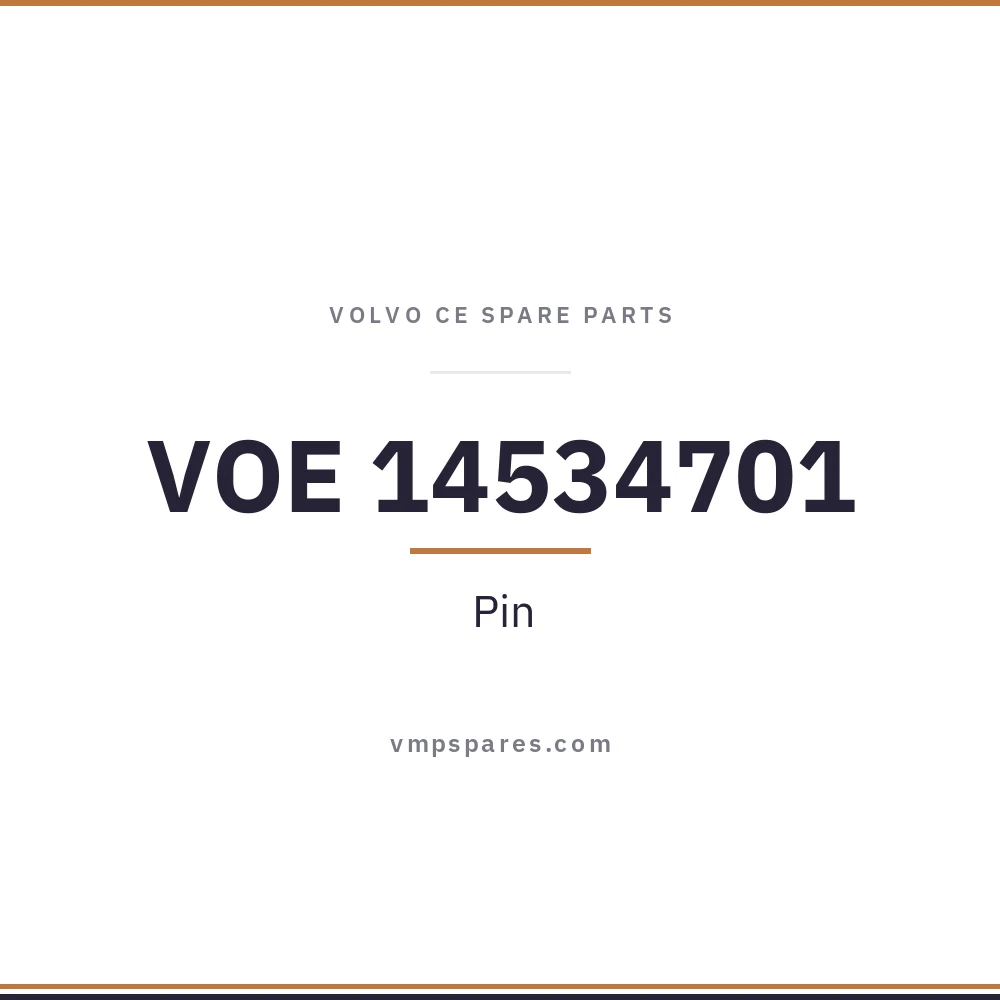VOE 14534701 – Pin