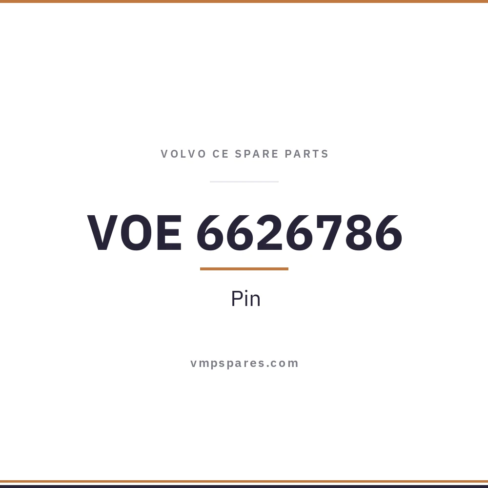 VOE 6626786 – Pin