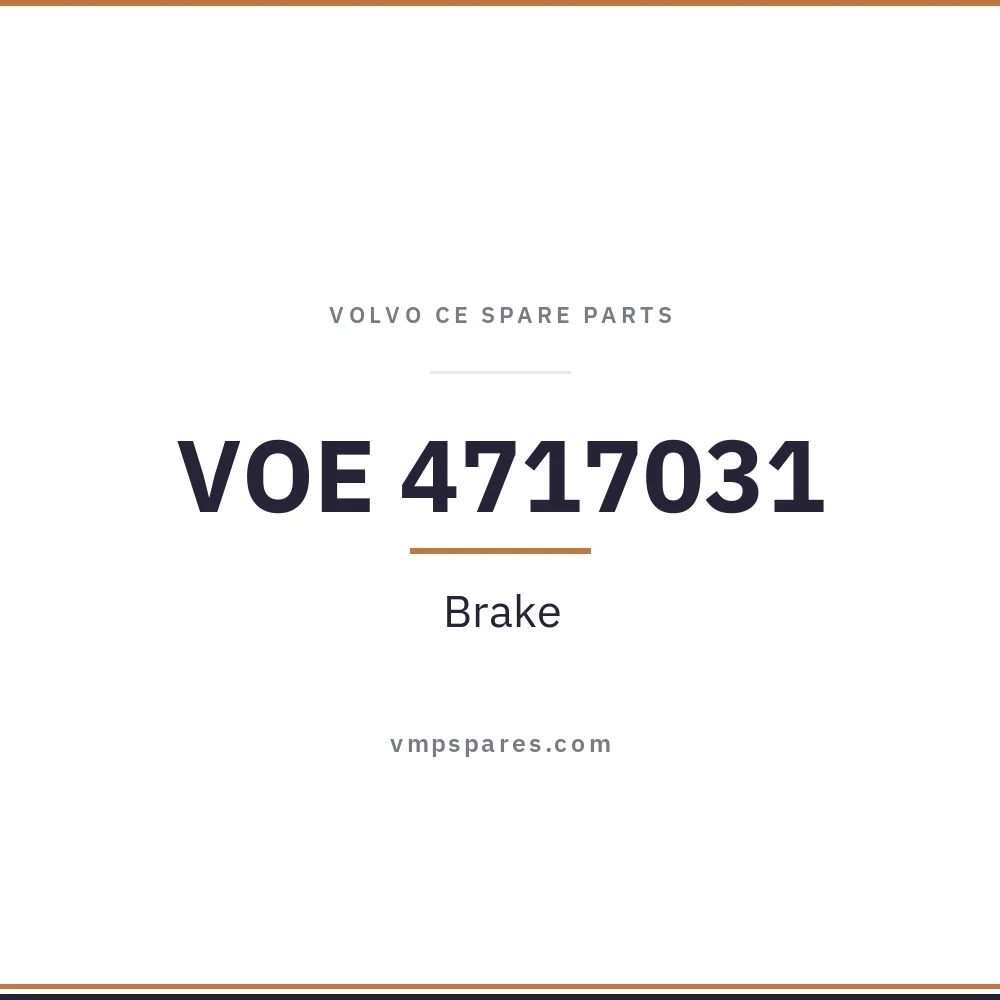 VOE 4717031 – Brake