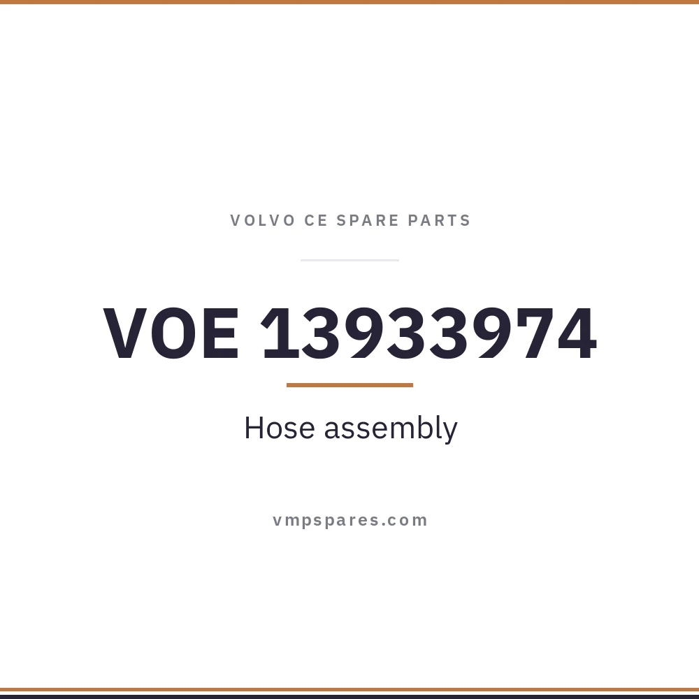 VOE 13933974 – Hose assembly