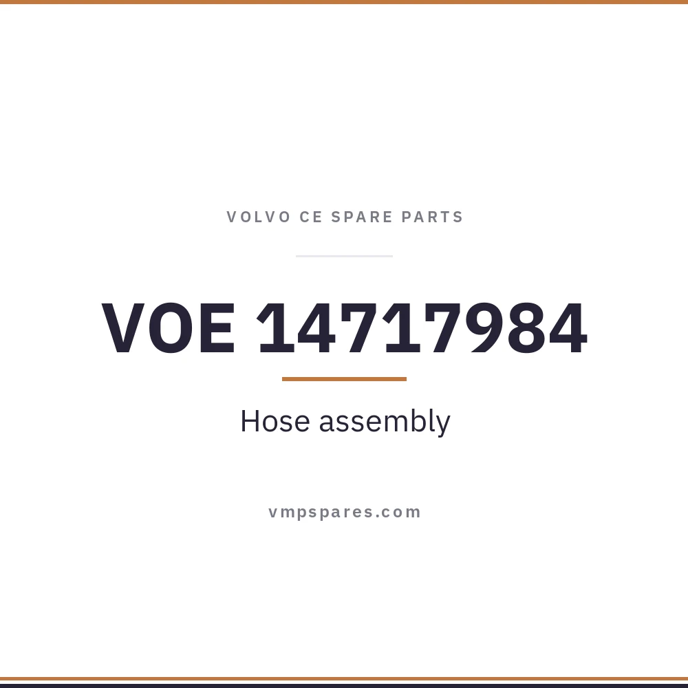 VOE 14717984 – Hose assembly