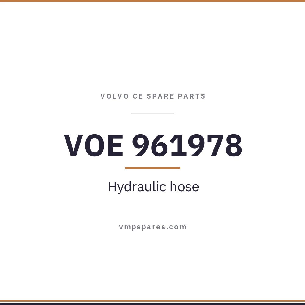 VOE 961978 – Hydraulic hose