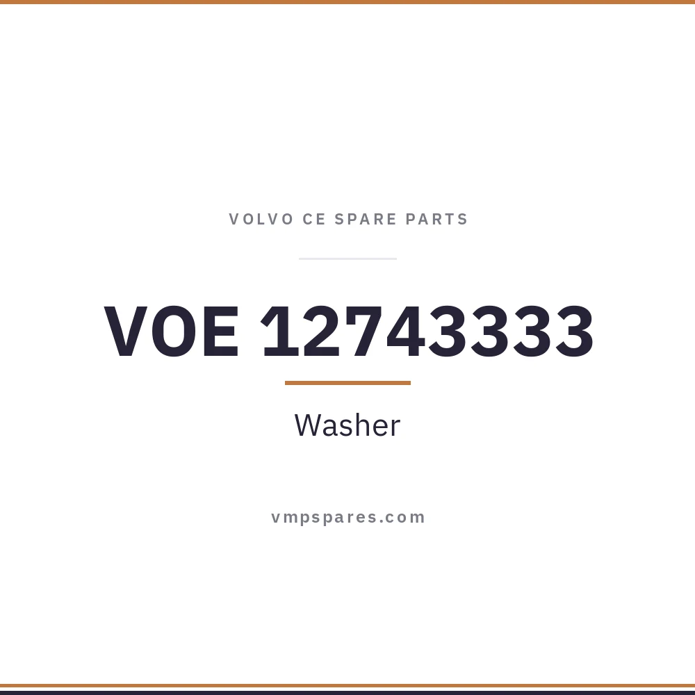 VOE 12743333 – Washer