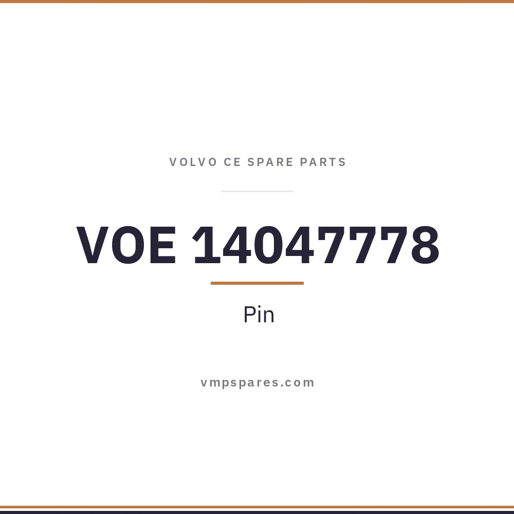 VOE 14047778 – Pin