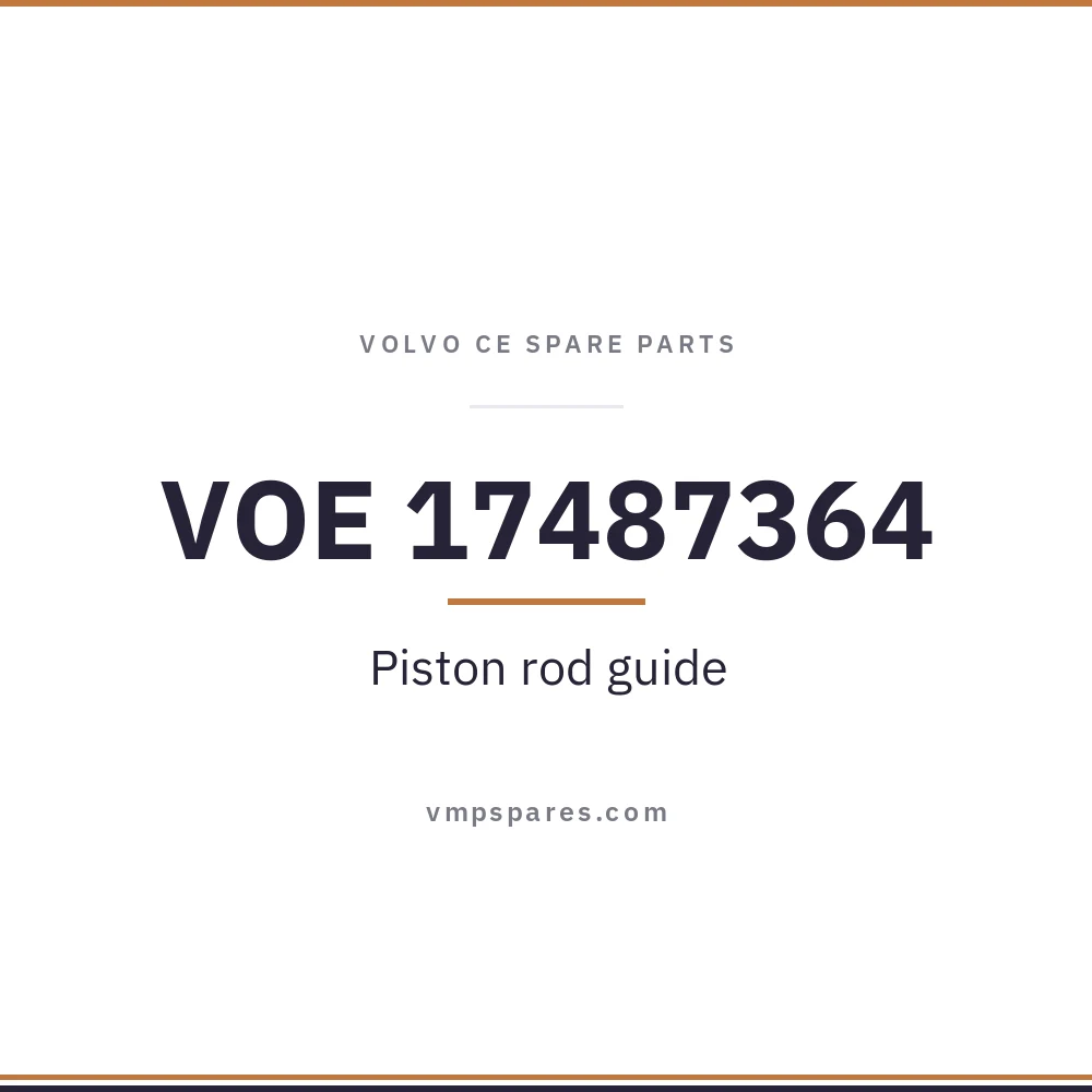 VOE 17487364 – Piston rod guide