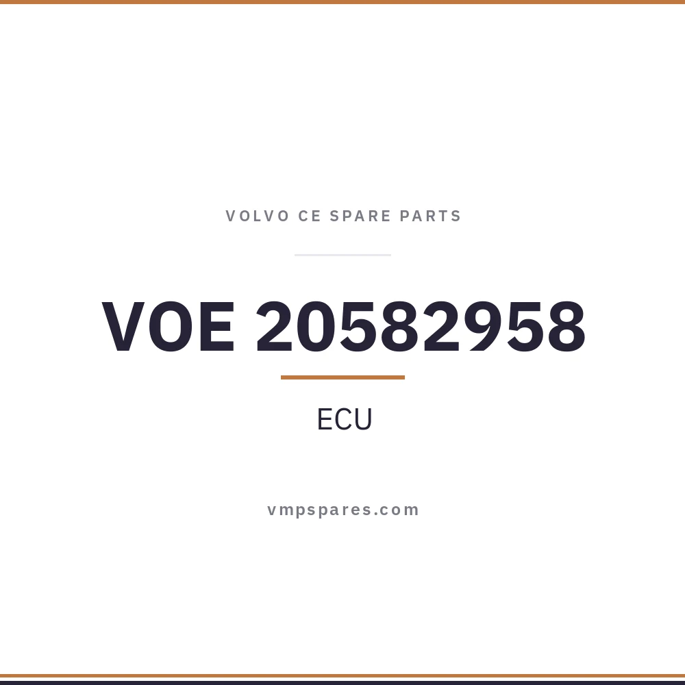 VOE 20582958 – ECU