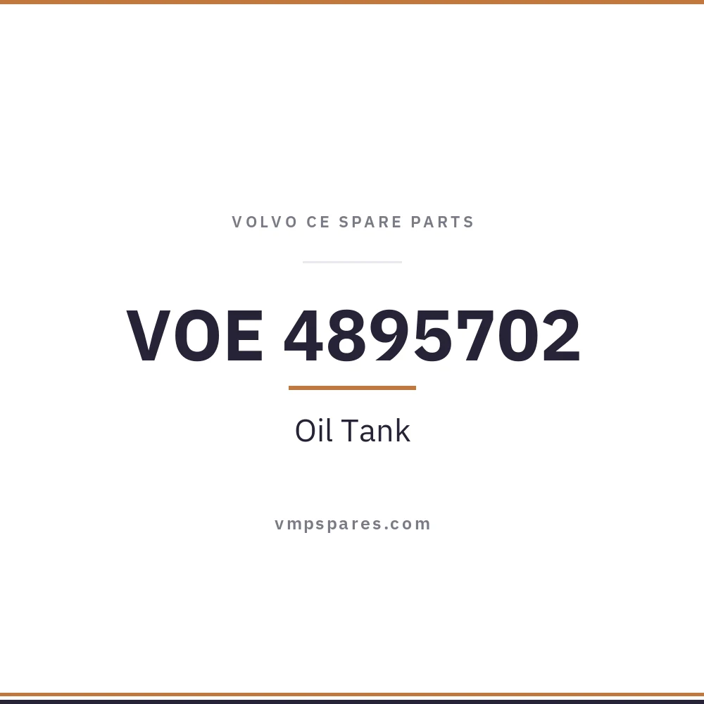 VOE 4895702 – Oil Tank
