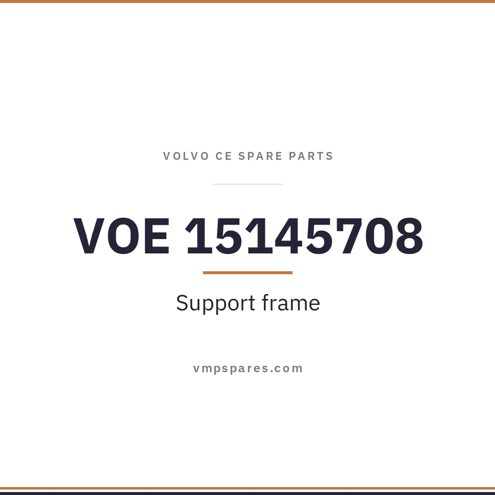 VOE 15145708 – Support frame