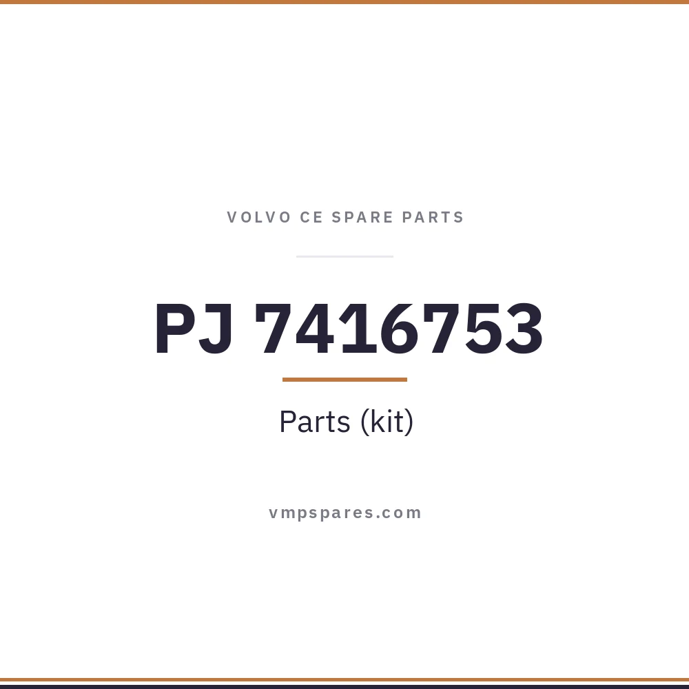 PJ 7416753 – Parts (kit)