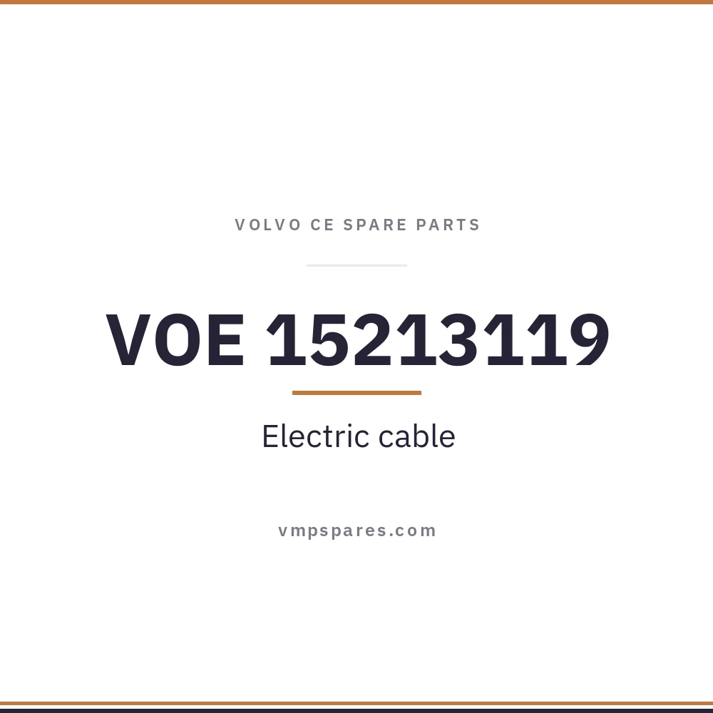 VOE 15213119 – Electric cable