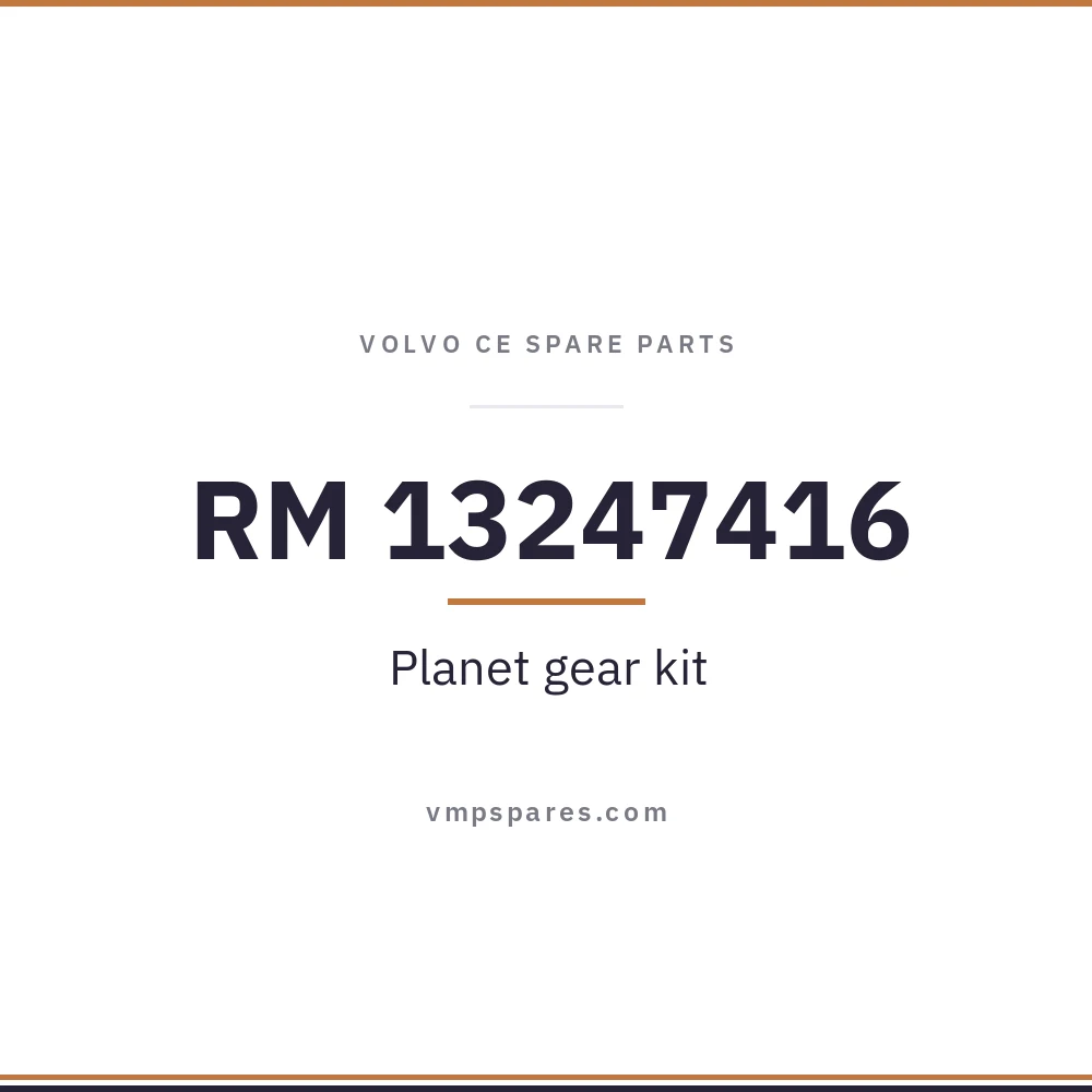 RM 13247416 – Planet gear kit