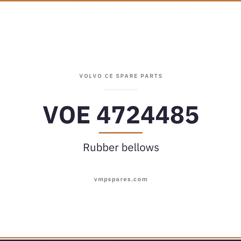 VOE 4724485 – Rubber bellows