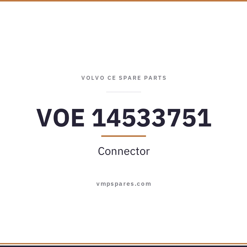 VOE 14533751 – Connector