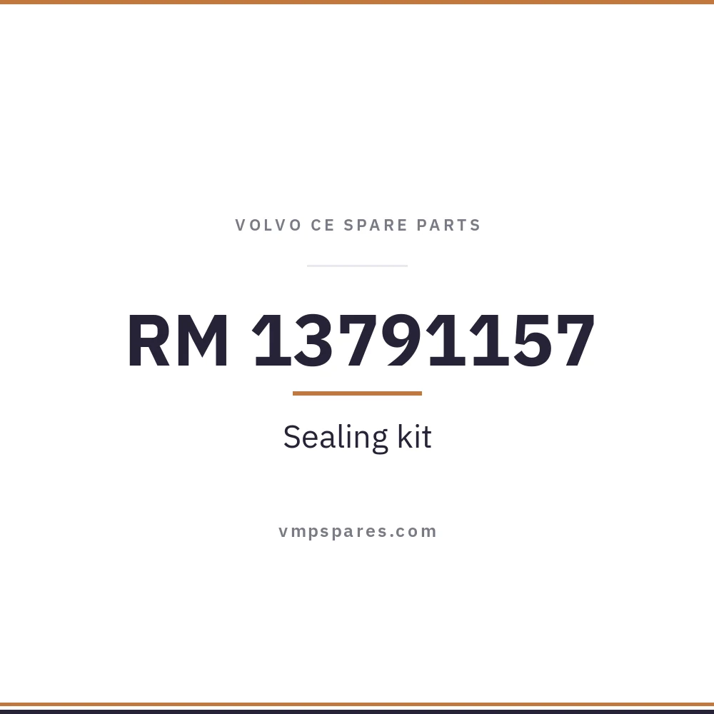 RM 13791157 – Sealing kit