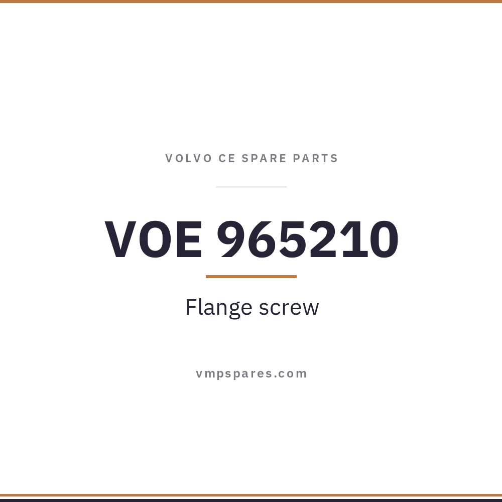 VOE 965210 – Flange screw