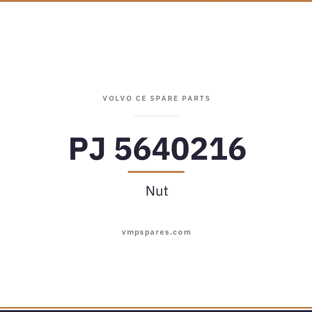 PJ 5640216 – Nut