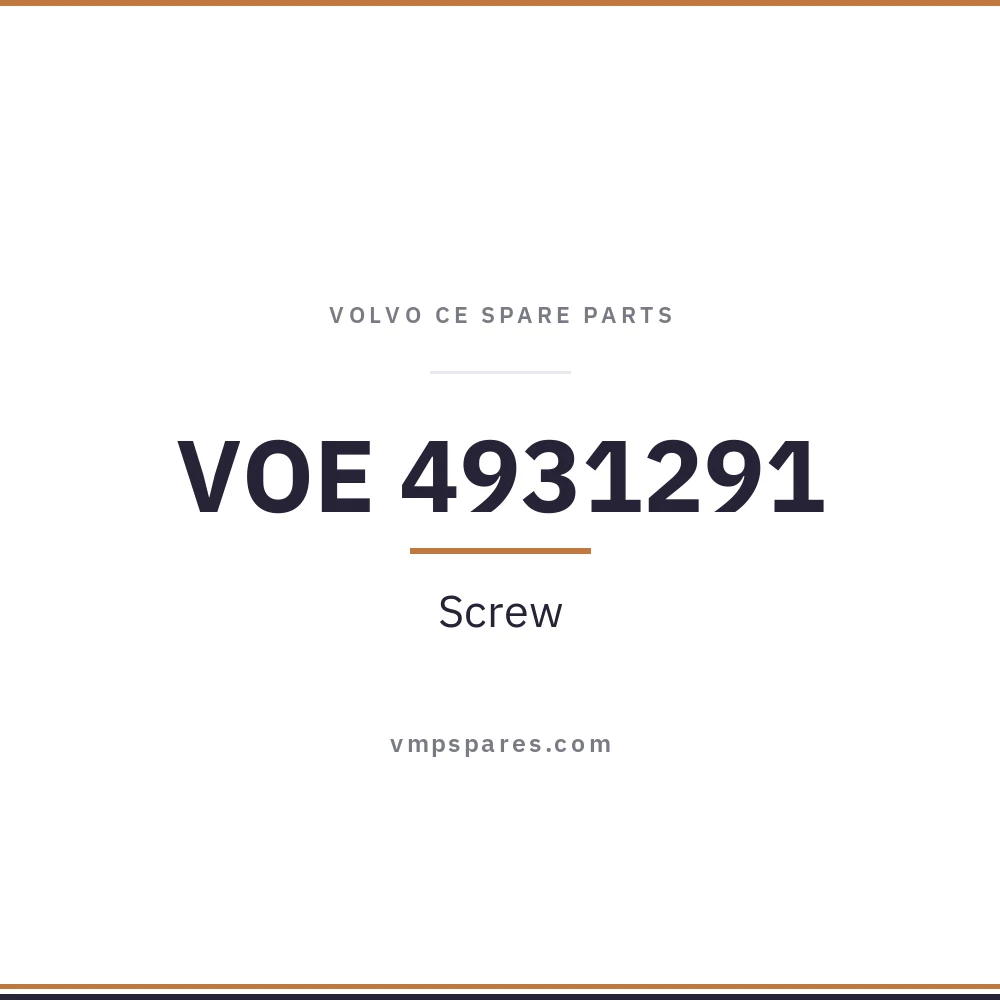 VOE 4931291 – Screw