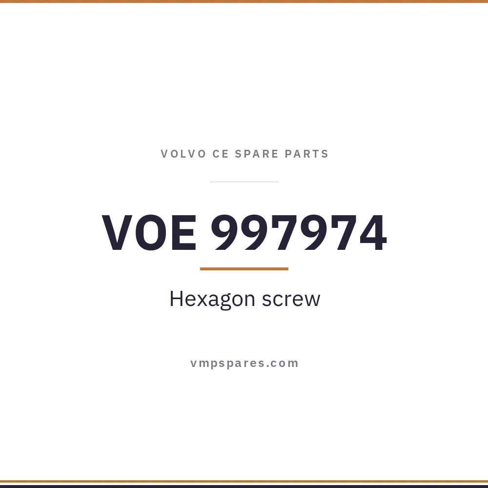 VOE 997974 – Hexagon screw
