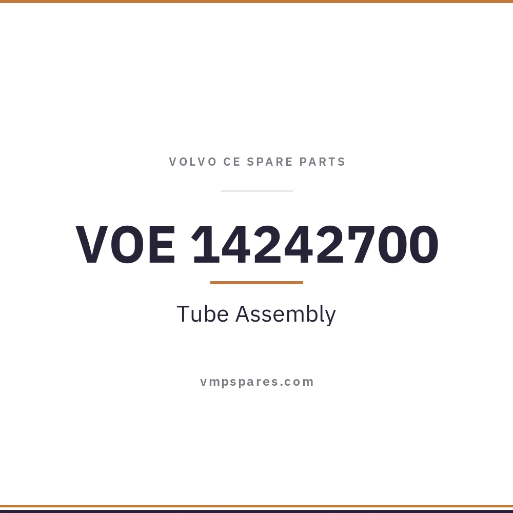 VOE 14242700 – Tube Assembly