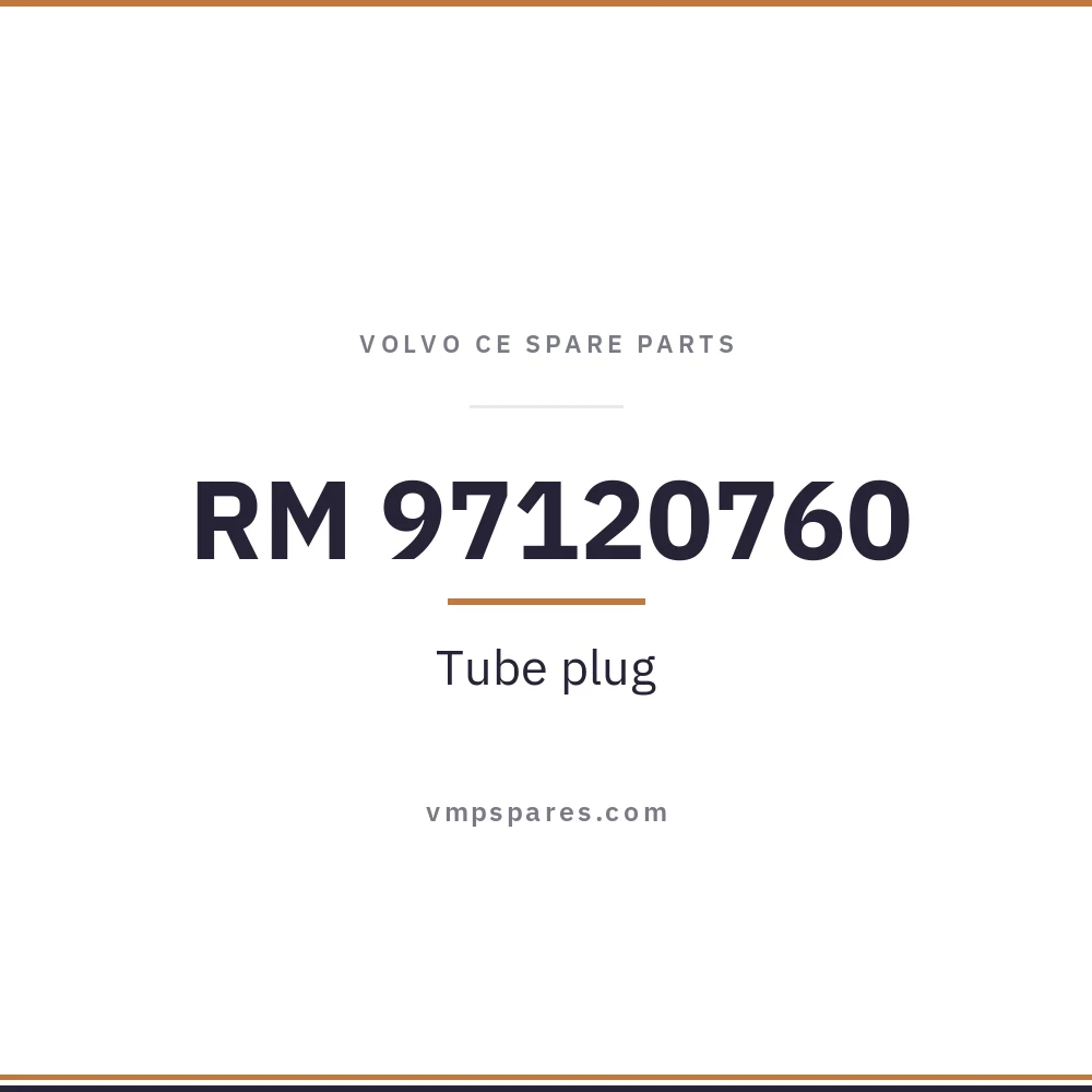 RM 97120760 – Tube plug