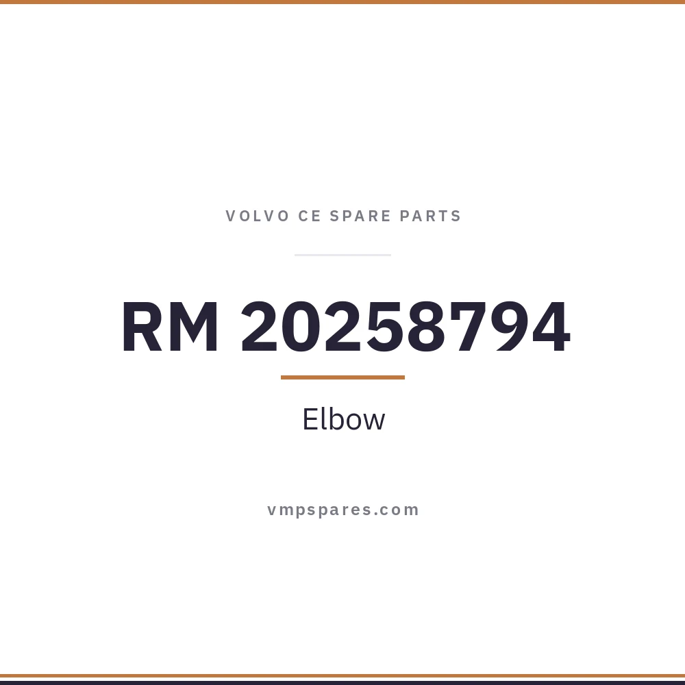 RM 20258794 – Elbow