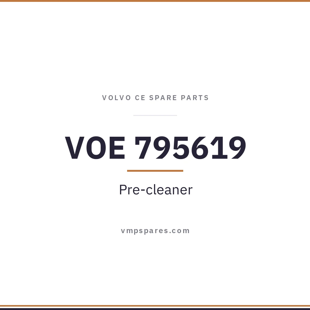 VOE 795619 – Pre-cleaner
