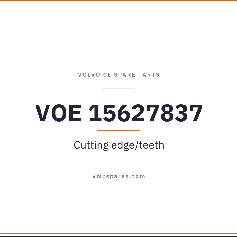 VOE 15627837 – Cutting edge/teeth
