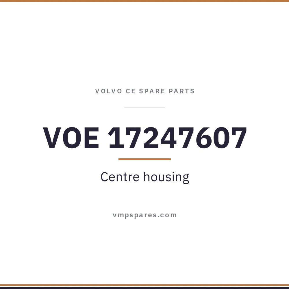VOE 17247607 – Centre housing