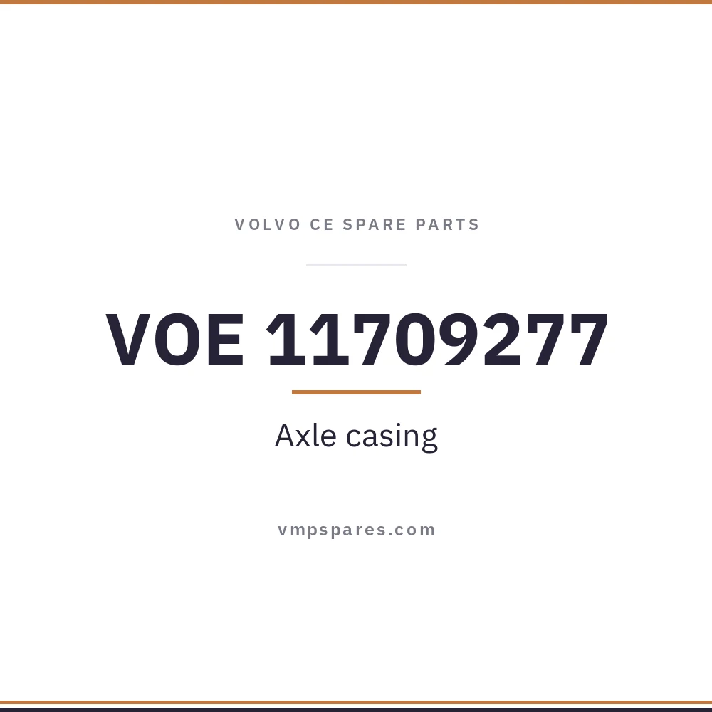 VOE 11709277 – Axle casing