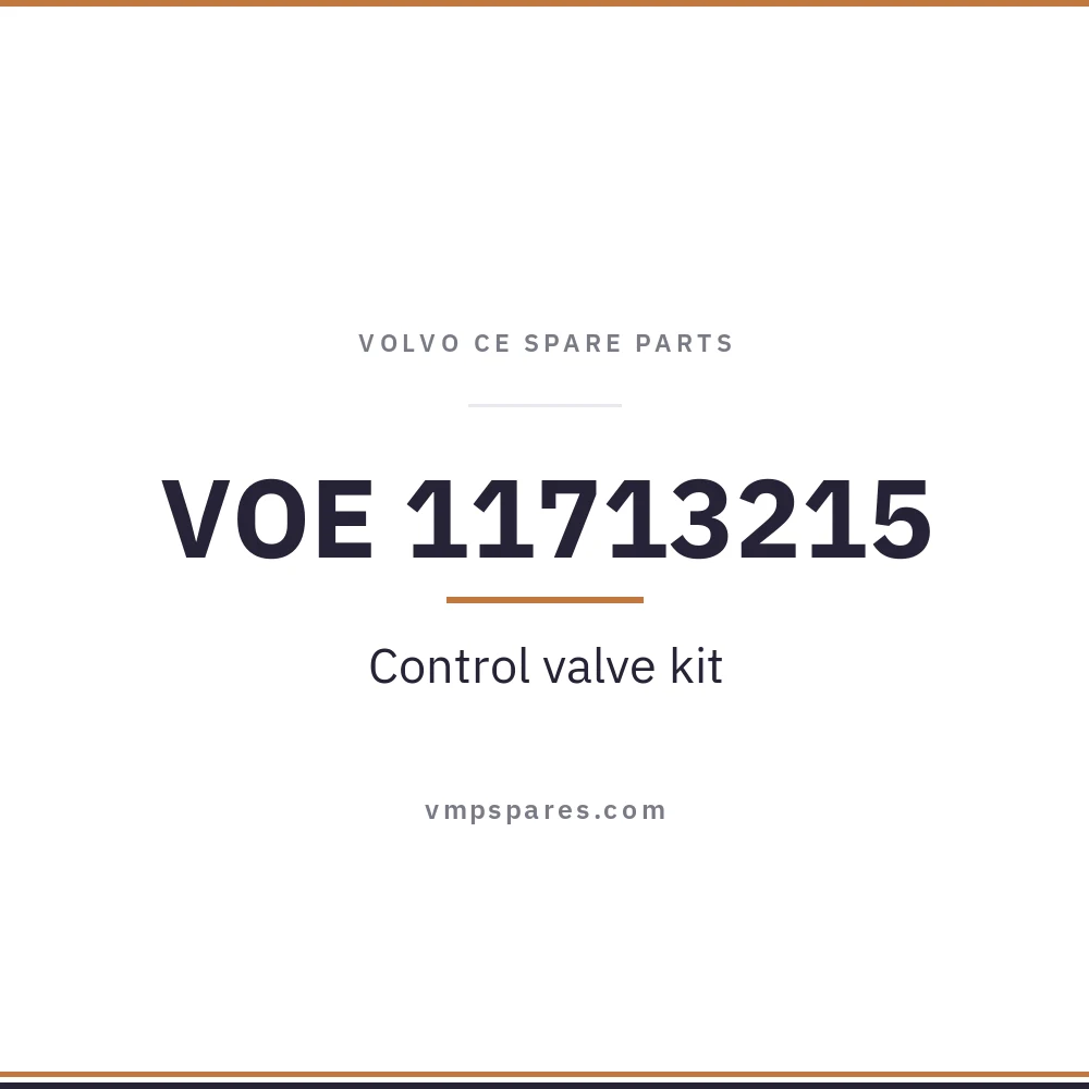 VOE 11713215 – Control valve kit