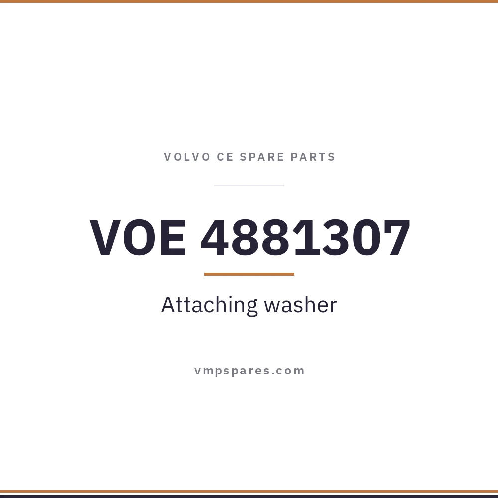 VOE 4881307 – Attaching washer
