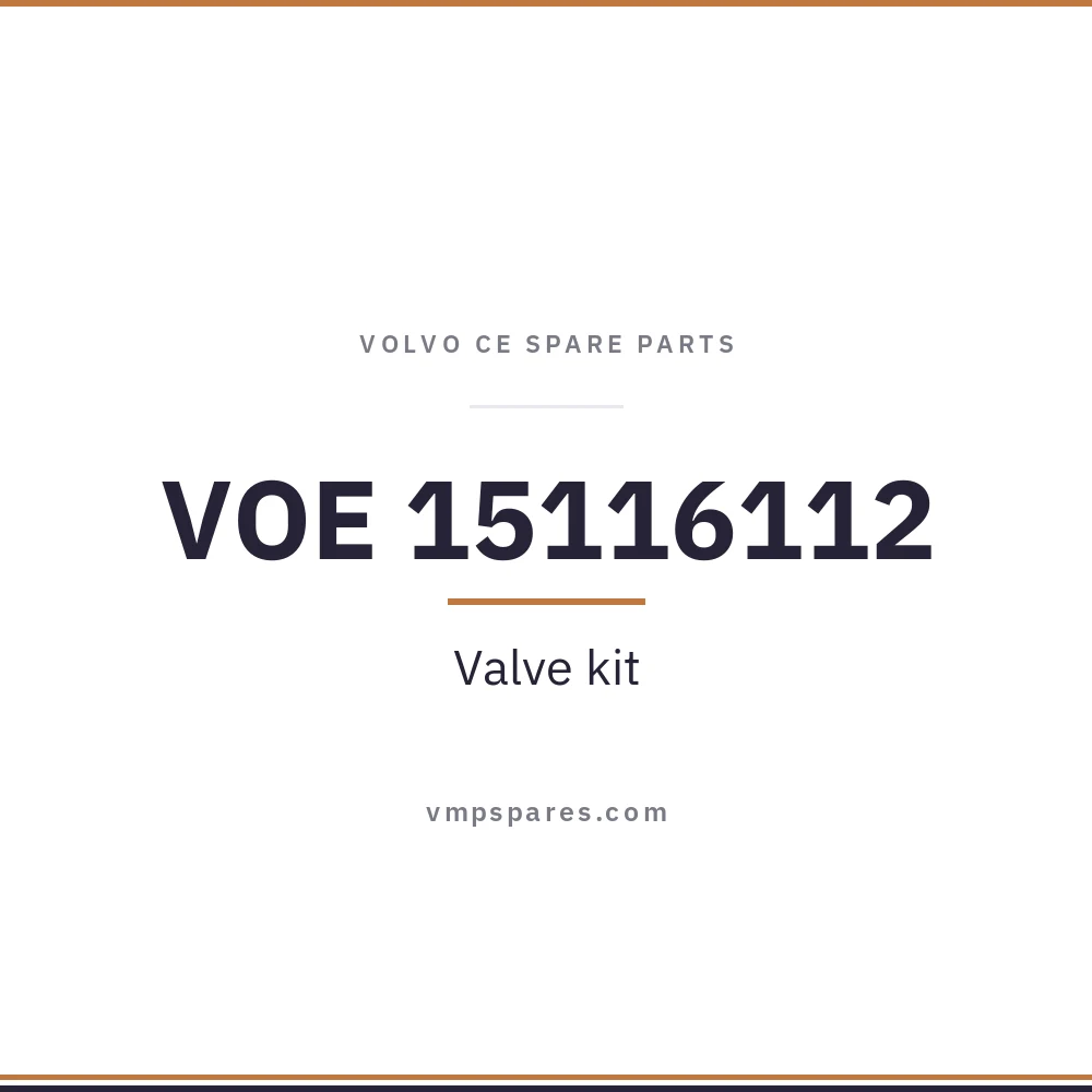 VOE 15116112 – Valve kit