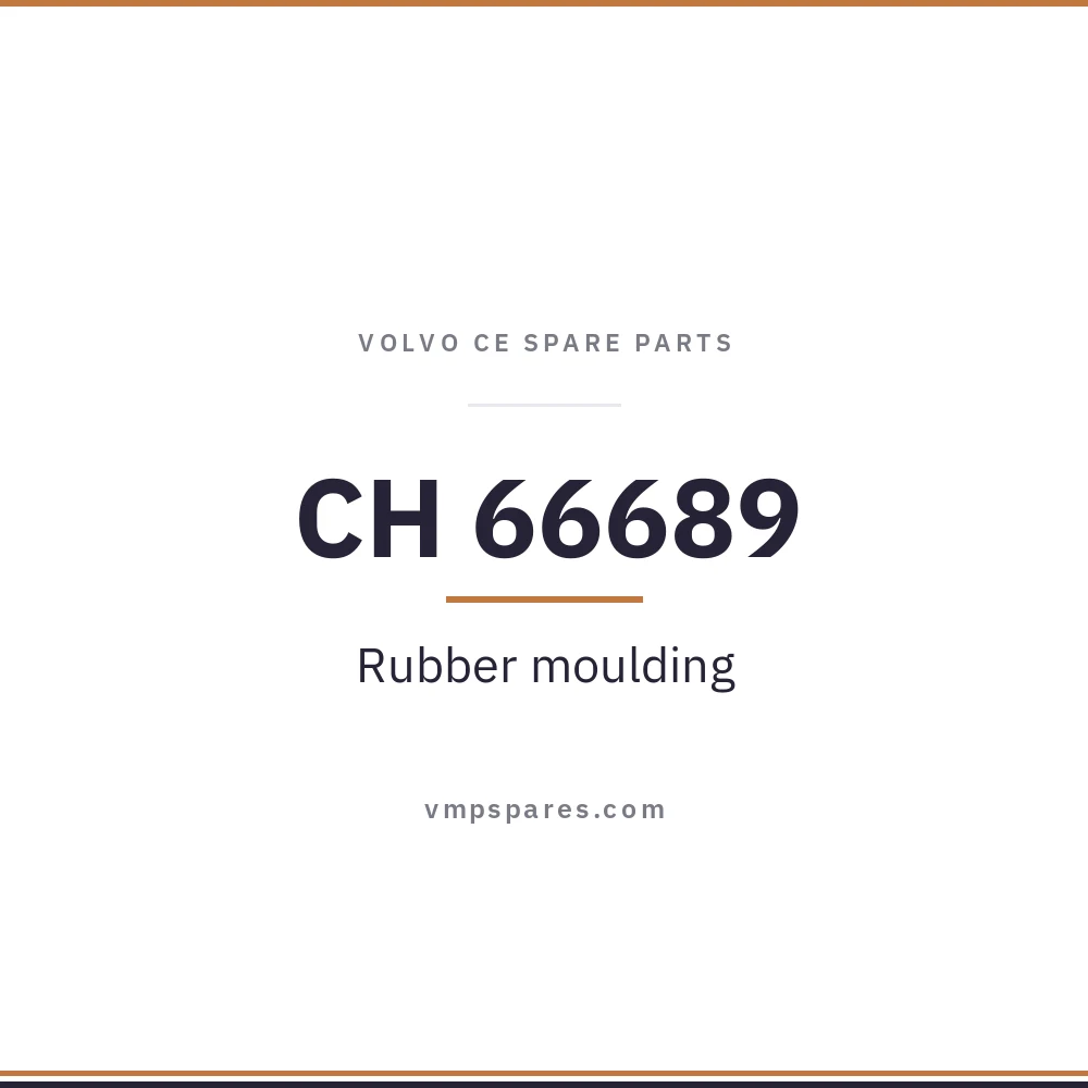 CH 66689 – Rubber moulding