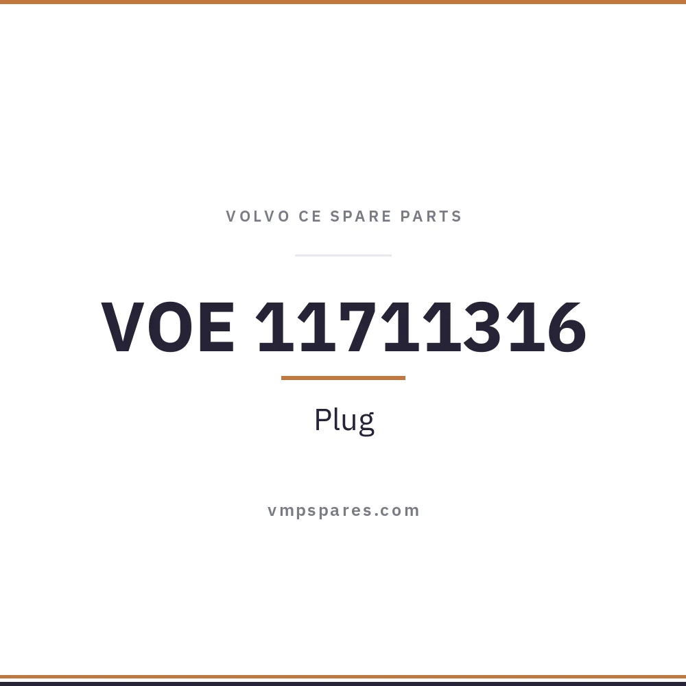 VOE 11711316 – Plug