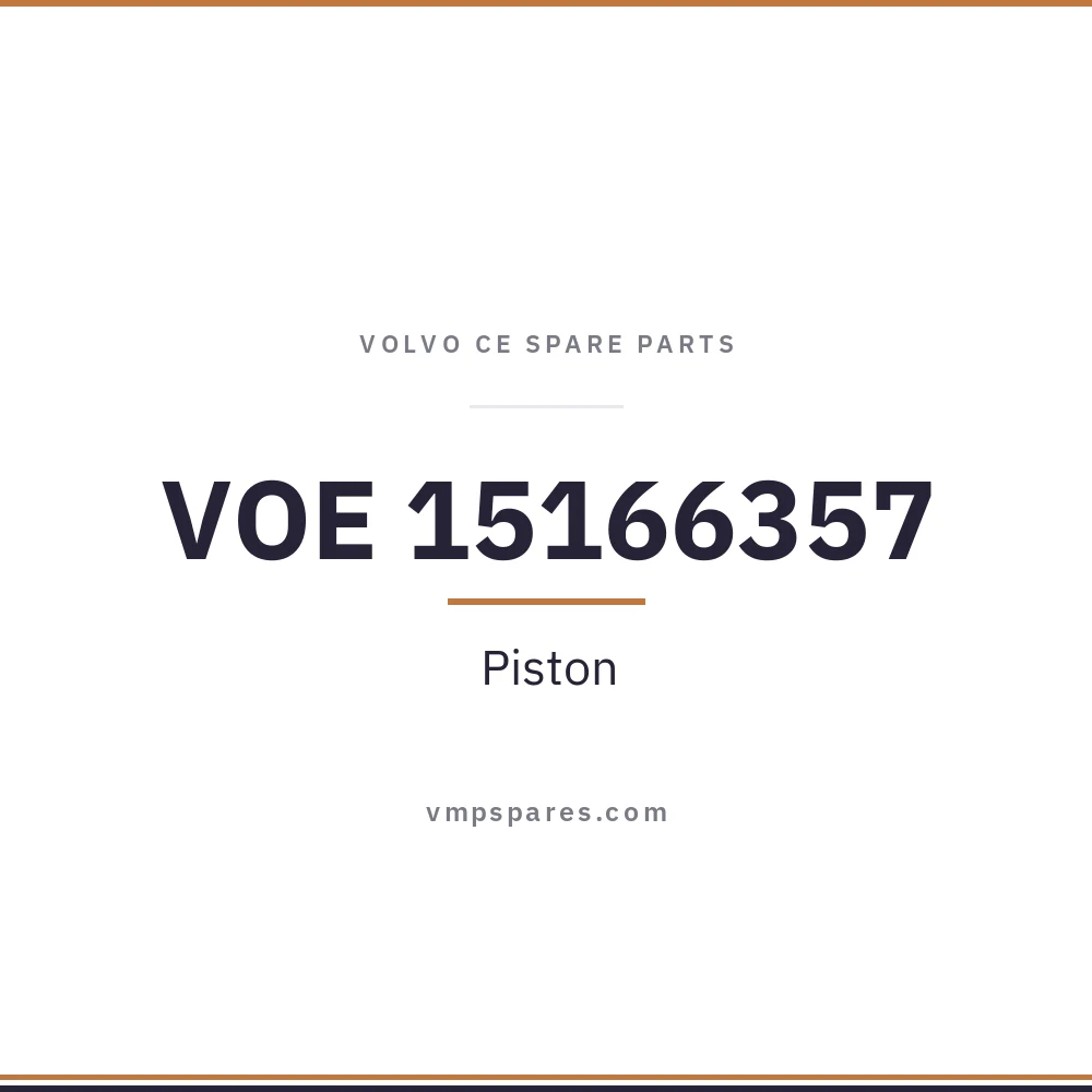 VOE 15166357 – Piston