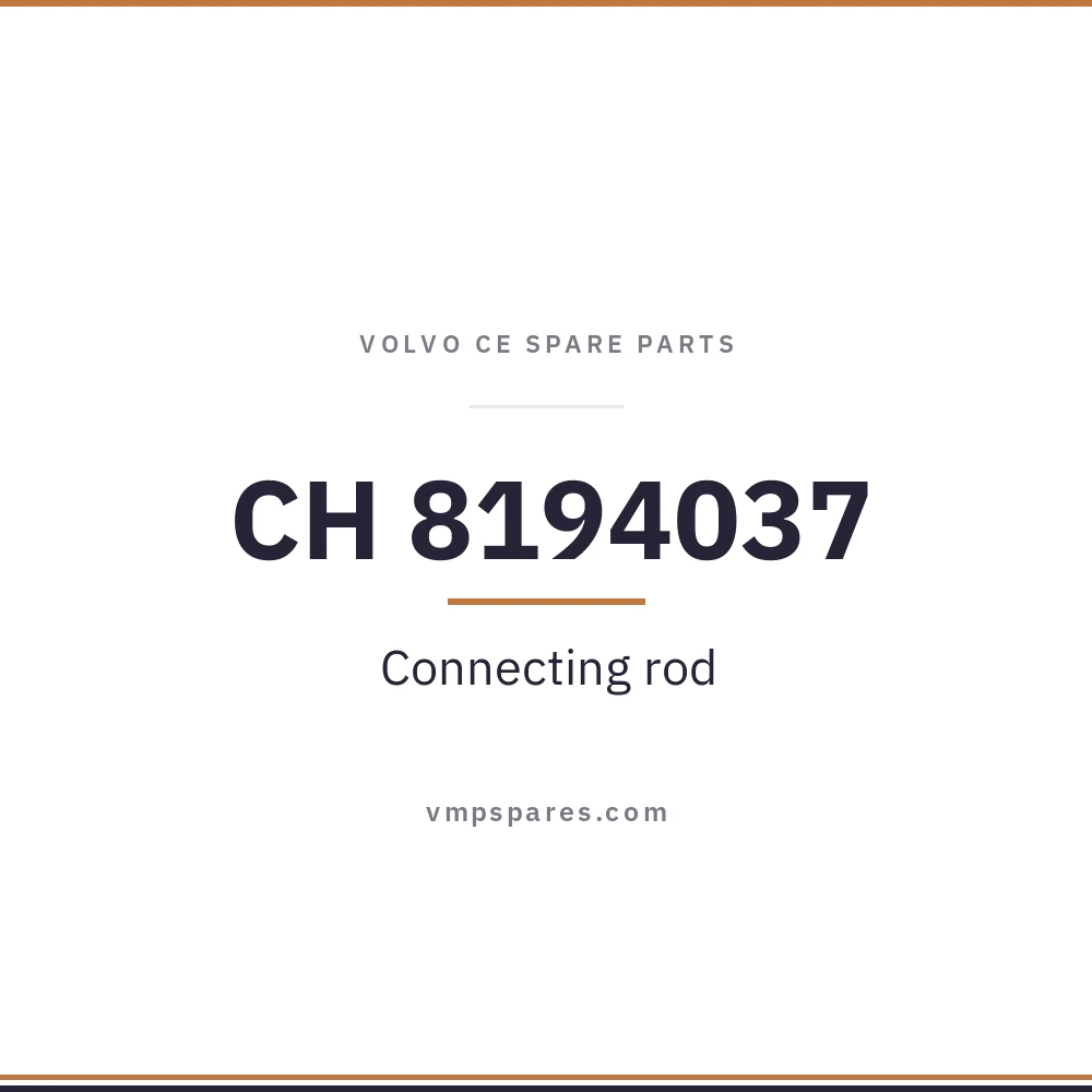 CH 8194037 – Connecting rod