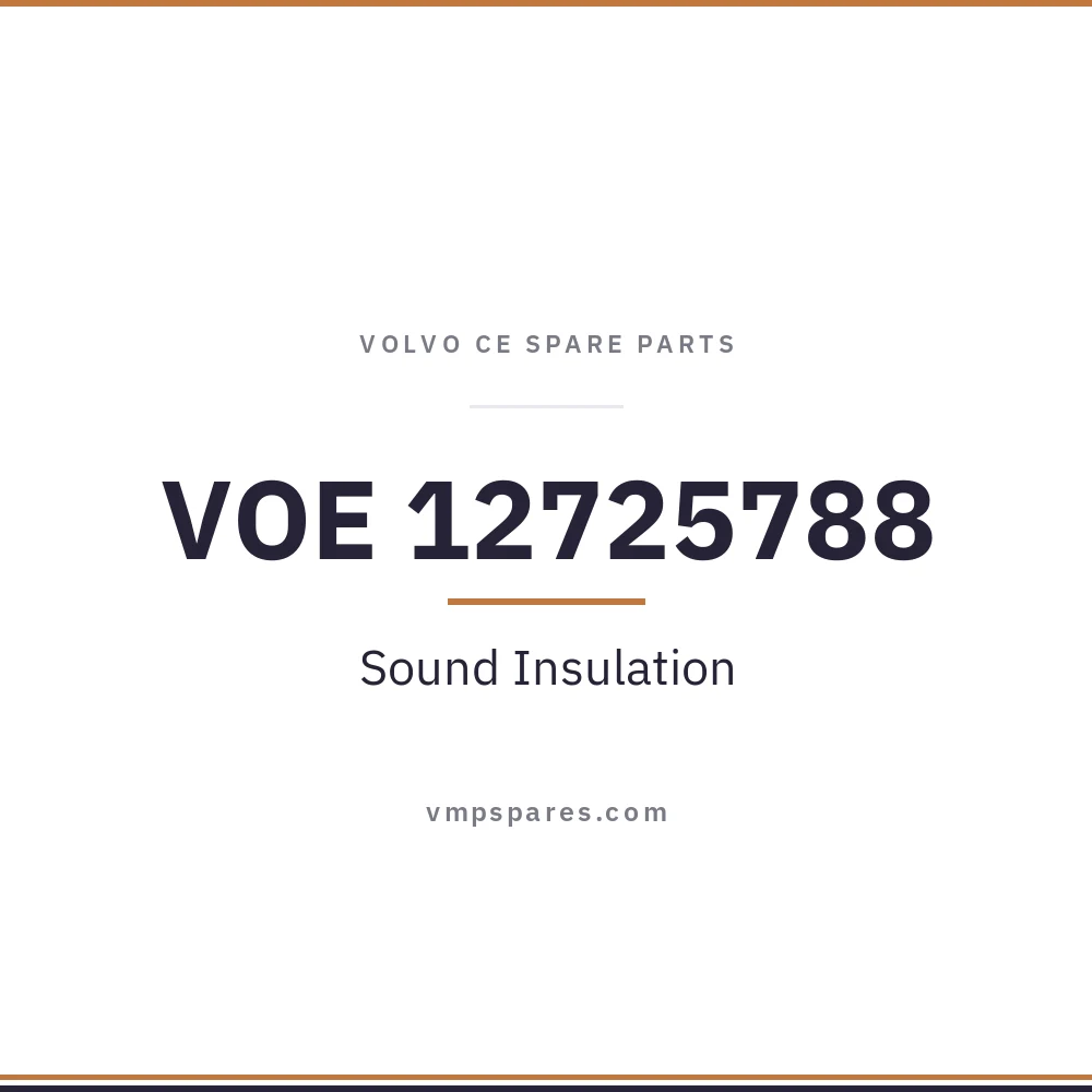 VOE 12725788 – Sound Insulation