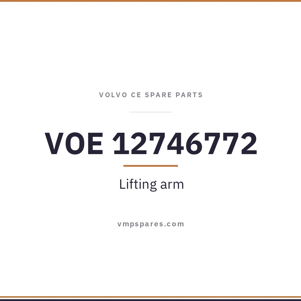 VOE 12746772 – Lifting arm