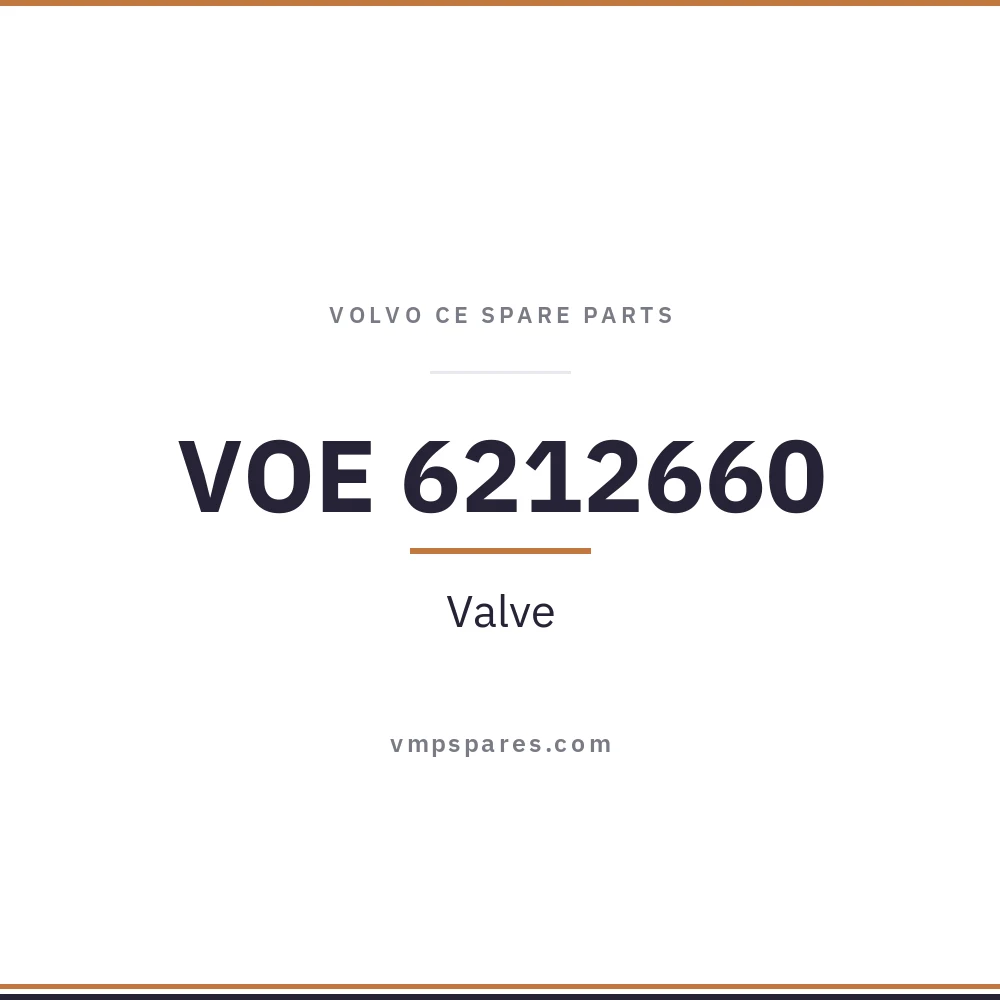 VOE 6212660 – Valve