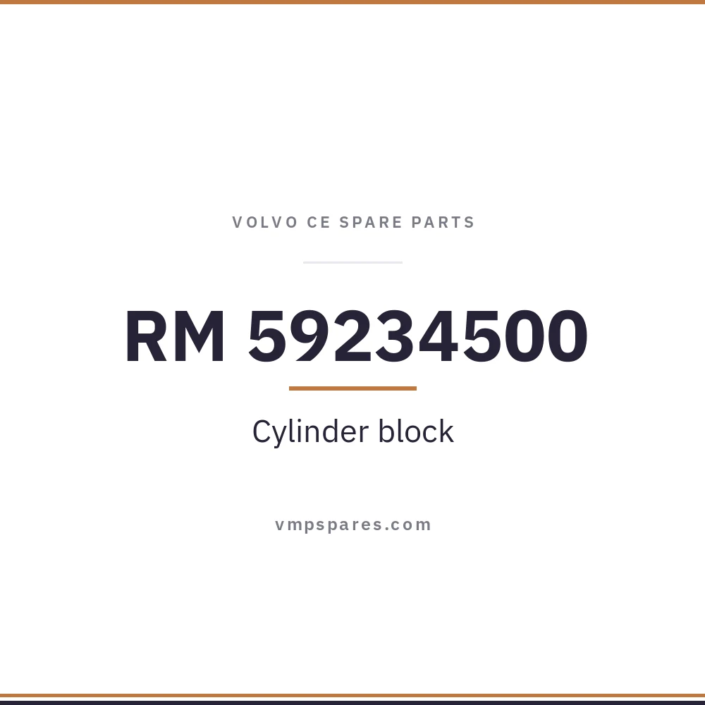 RM 59234500 – Cylinder block