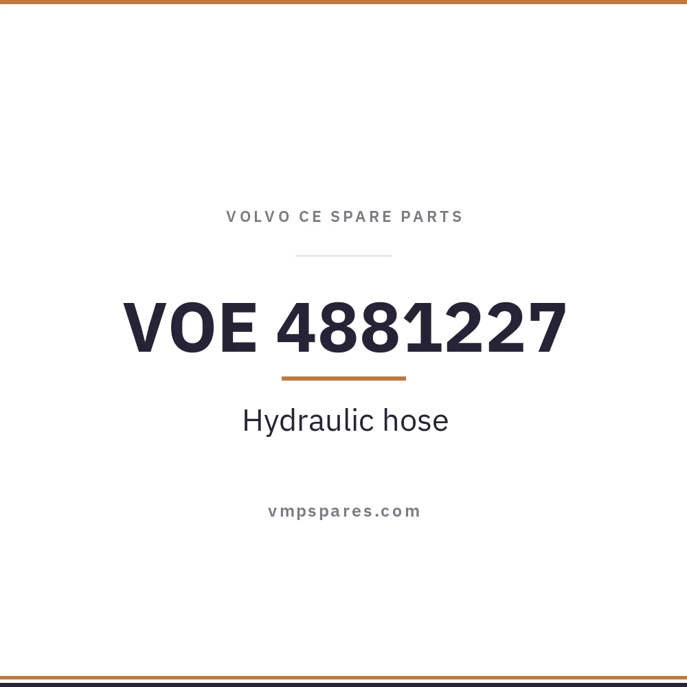 VOE 4881227 – Hydraulic hose