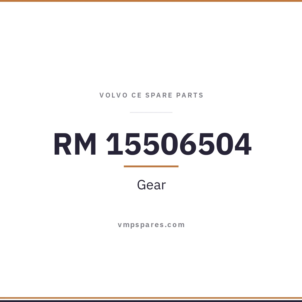 RM 15506504 – Gear