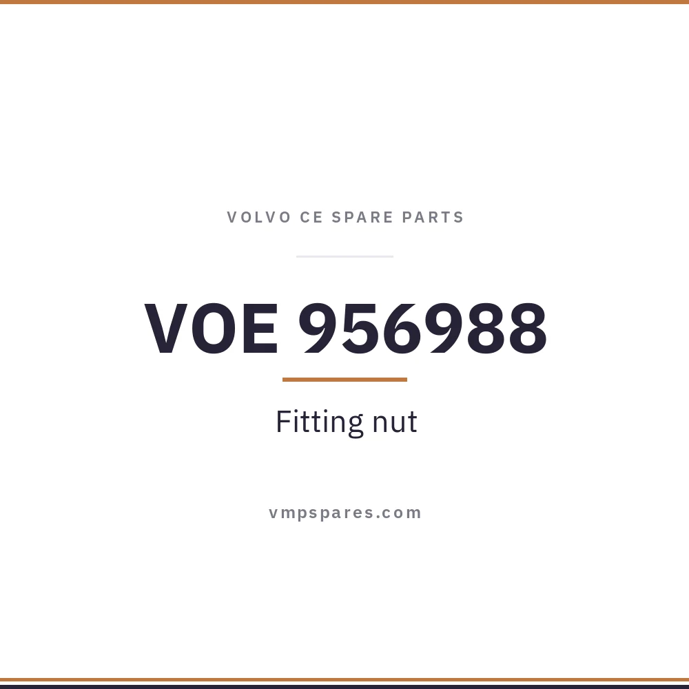 VOE 956988 – Fitting nut