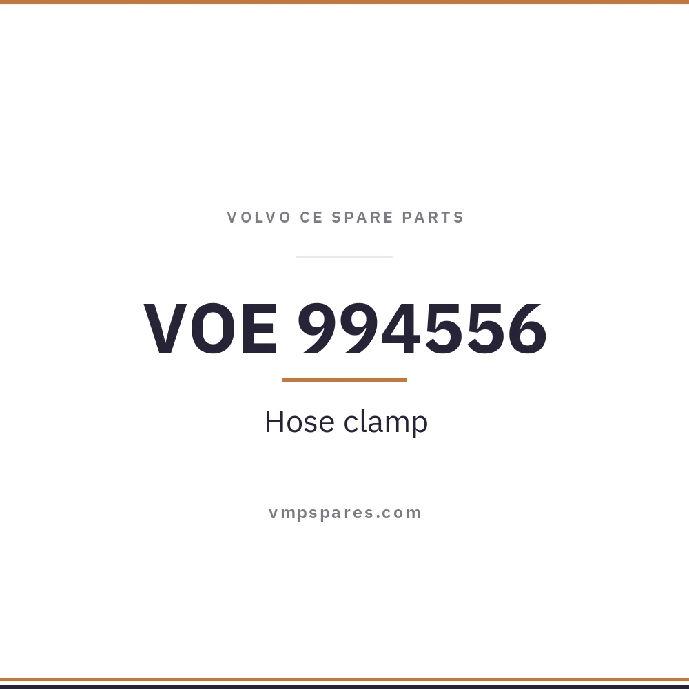 VOE 994556 – Hose clamp