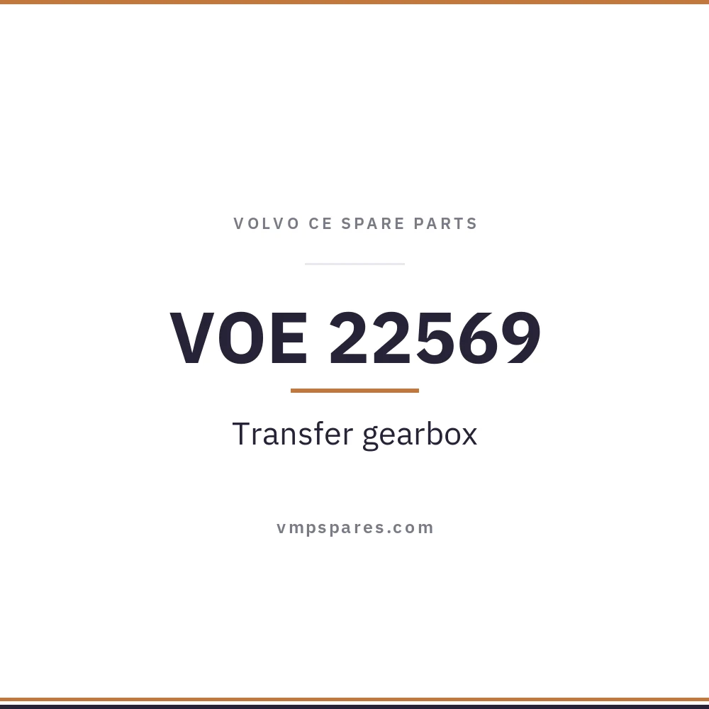 VOE 22569 – Transfer gearbox