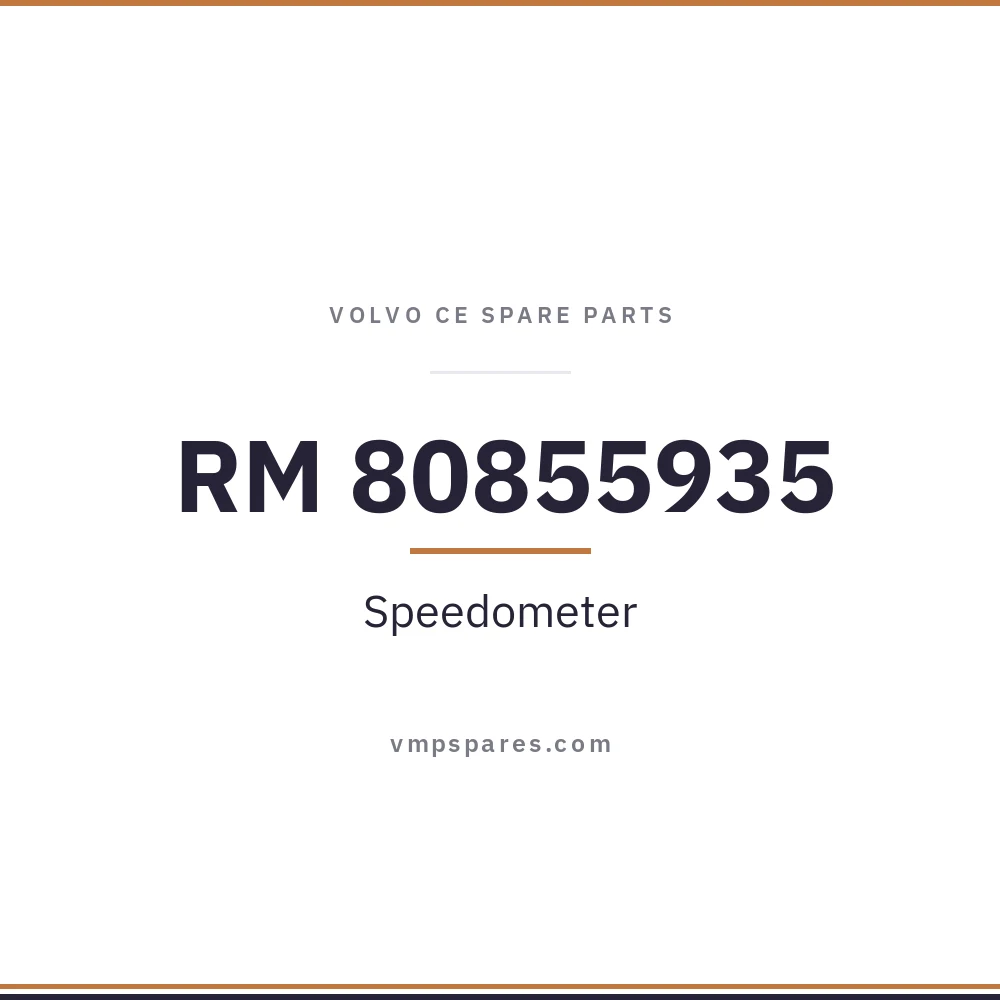 RM 80855935 – Speedometer