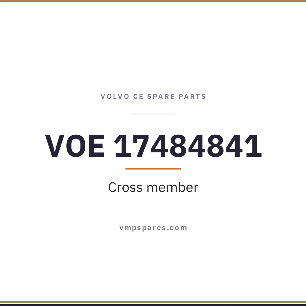 VOE 17484841 – Cross member