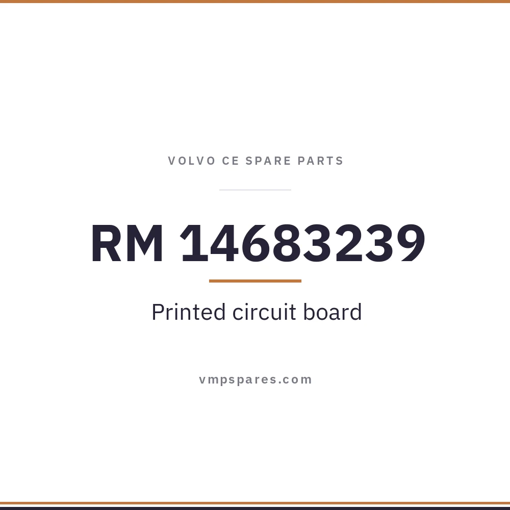 RM 14683239 – Printed circuit board