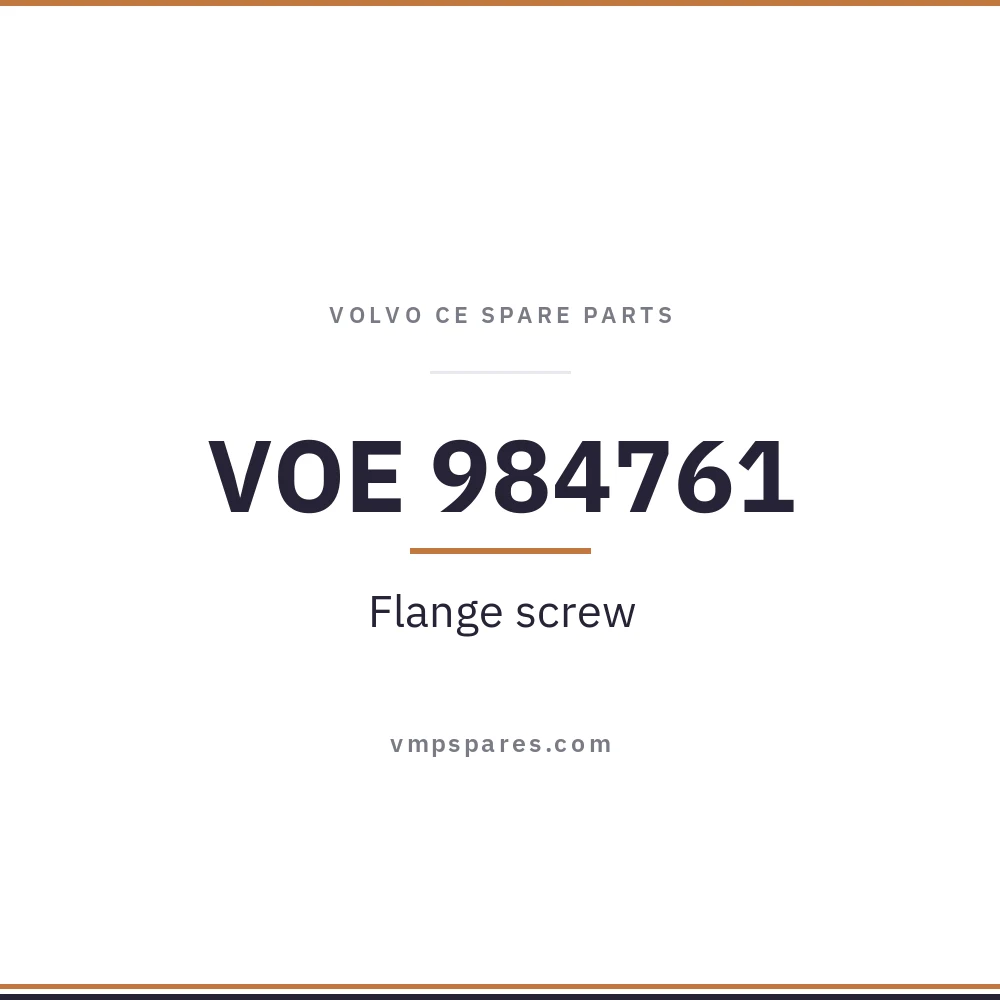 VOE 984761 – Flange screw